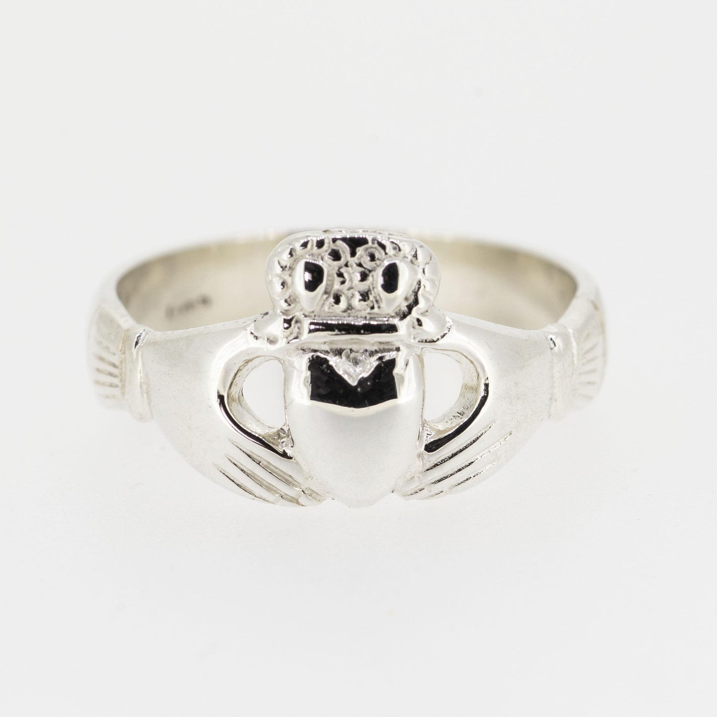 Sterling Silver 100 Year Claddagh Ring — authentic Irish Claddagh ring handcrafted in Galway, Ireland