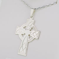 Silver Celtic Cross Necklace