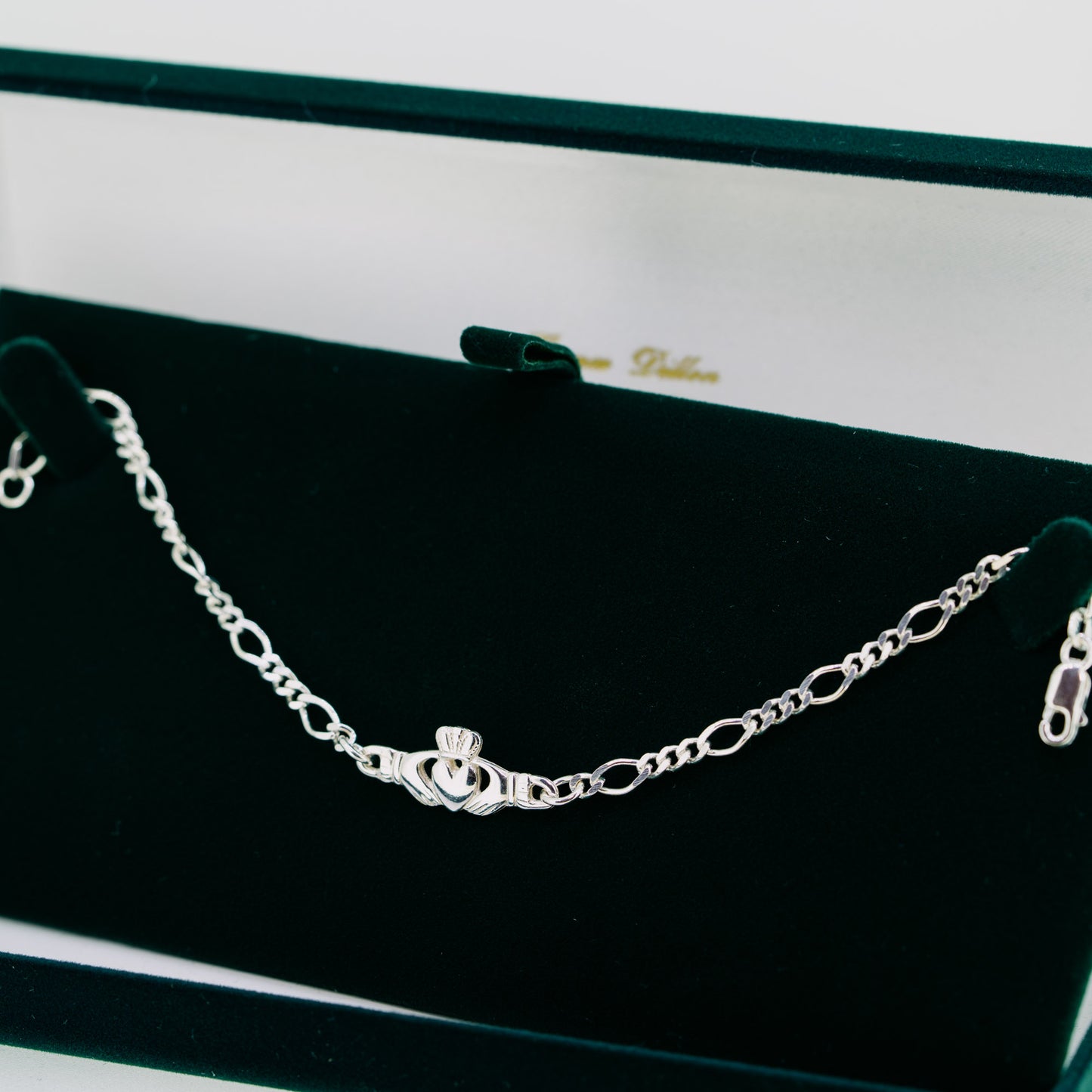 Sterling Silver Claddagh Bracelet