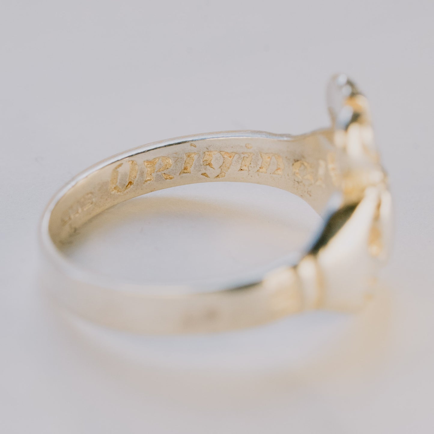 Childrens Sterling Silver Claddagh Ring — authentic Irish Claddagh ring handcrafted in Galway, Ireland