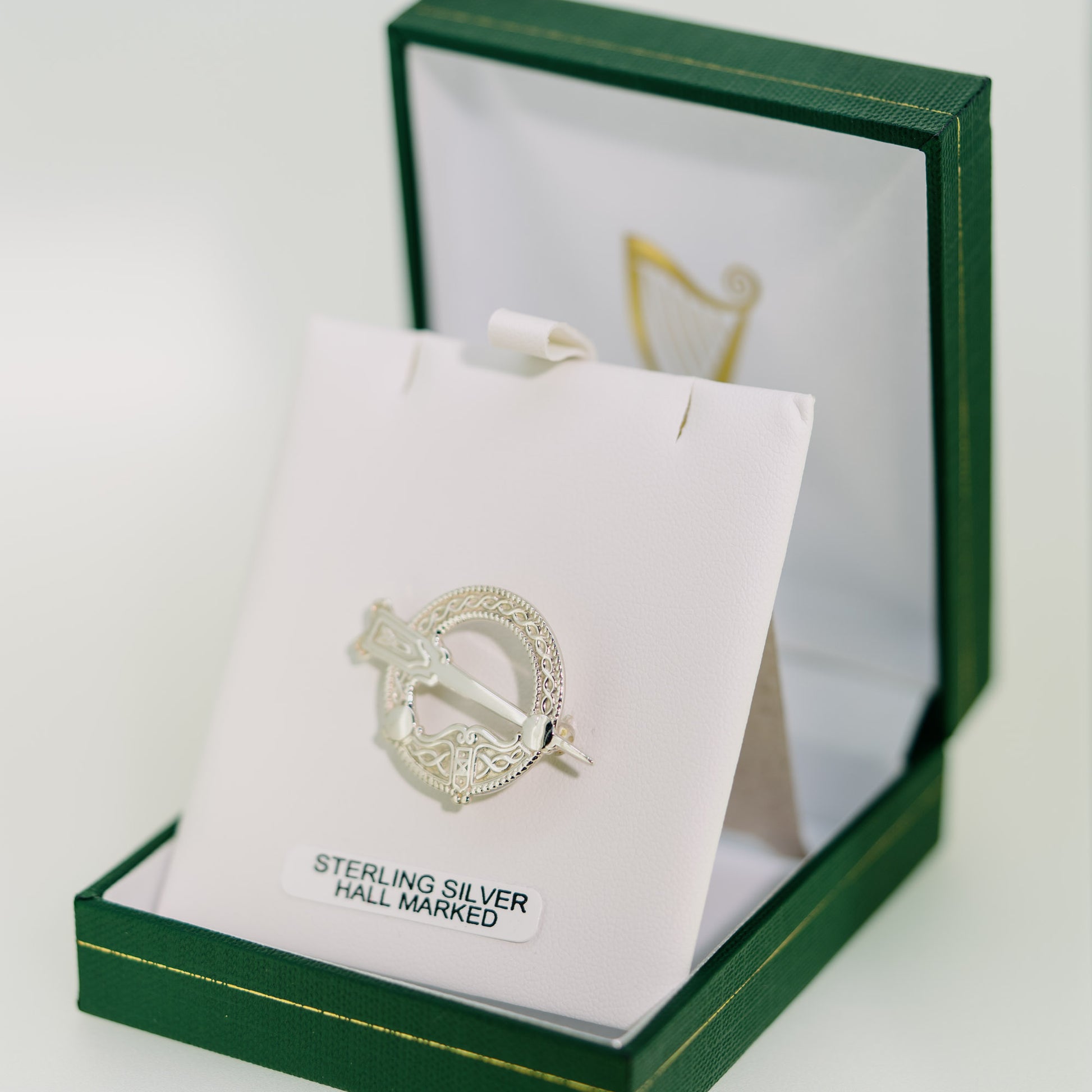 Silver Tara Broach — authentic Irish brooch handcrafted in Galway, Ireland
