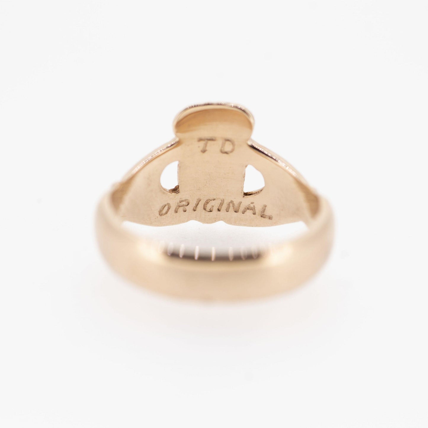 14ct Rose 100 Year Claddagh Ring — authentic Irish Claddagh ring handcrafted in Galway, Ireland