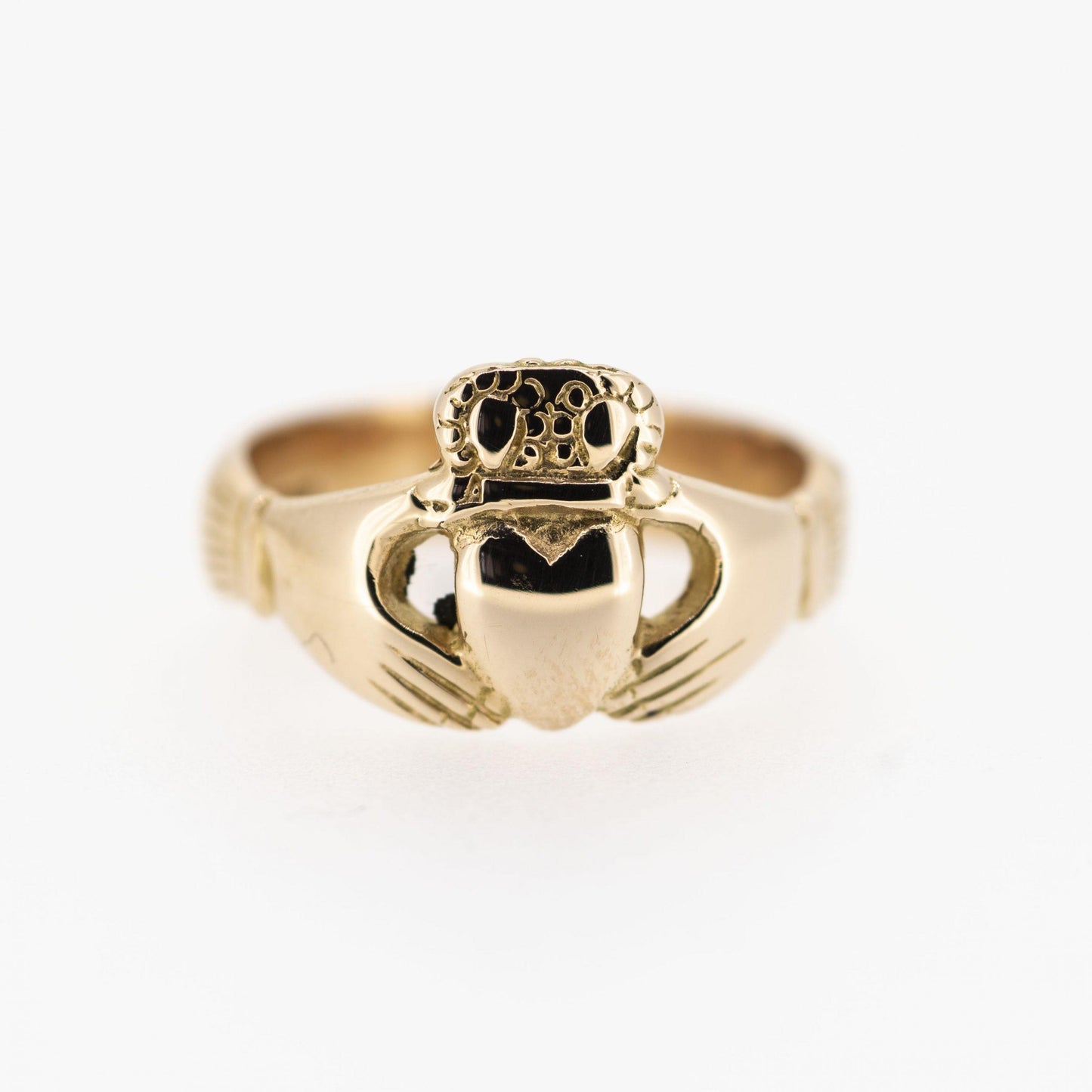 18ct Rose 100 Year Claddagh Ring — authentic Irish Claddagh ring handcrafted in Galway, Ireland