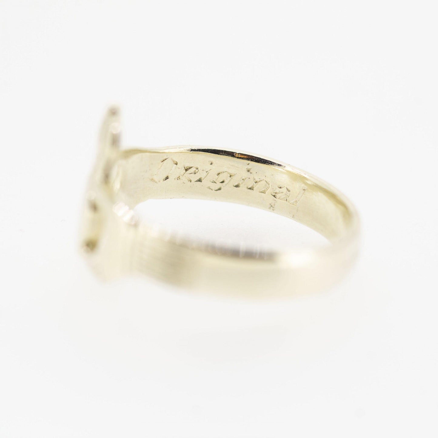 Gents 9ct White Gold Claddagh Ring — authentic Irish Claddagh ring handcrafted in Galway, Ireland