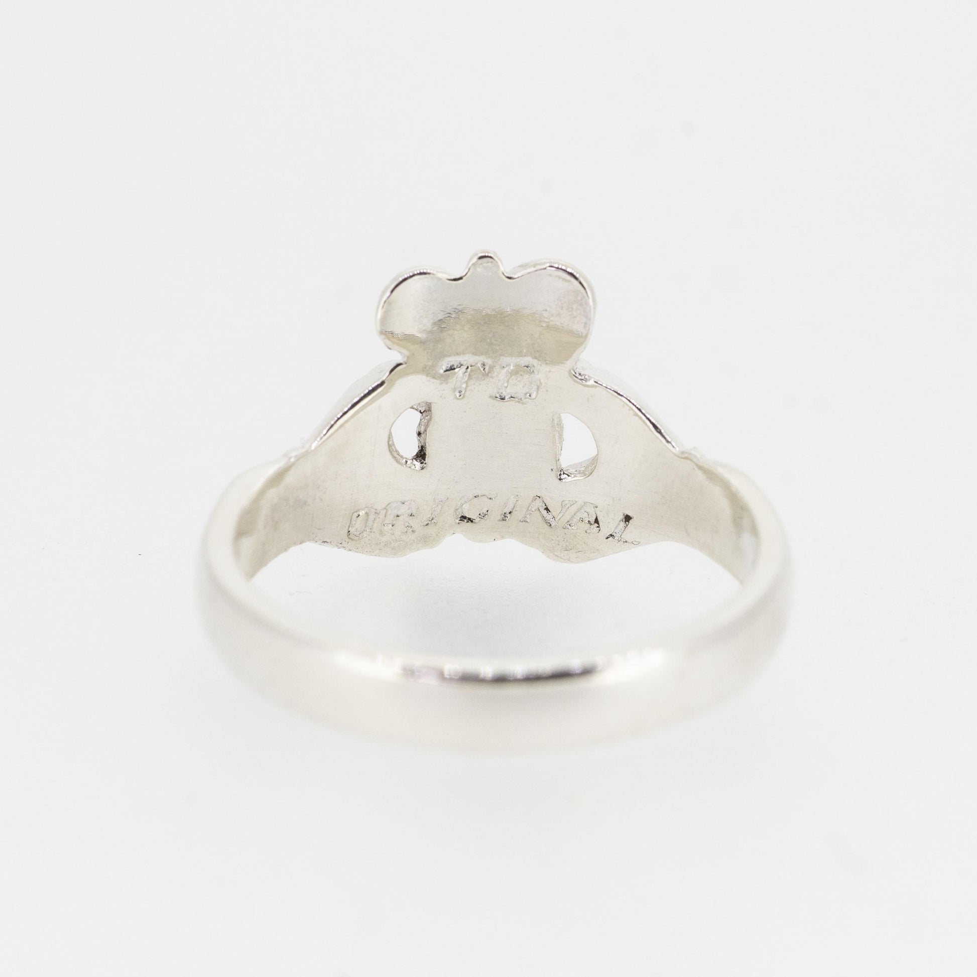 Ladies Silver Claddagh Ring — authentic Irish Claddagh ring handcrafted in Galway, Ireland