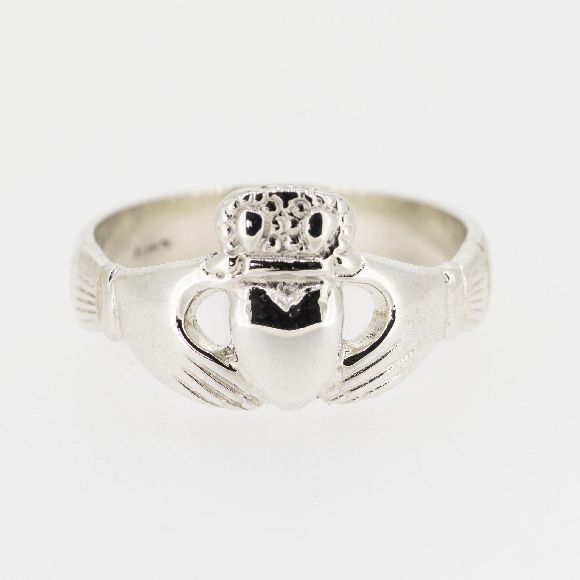 Sterling Silver 100 Year Claddagh Ring — authentic Irish Claddagh ring handcrafted in Galway, Ireland