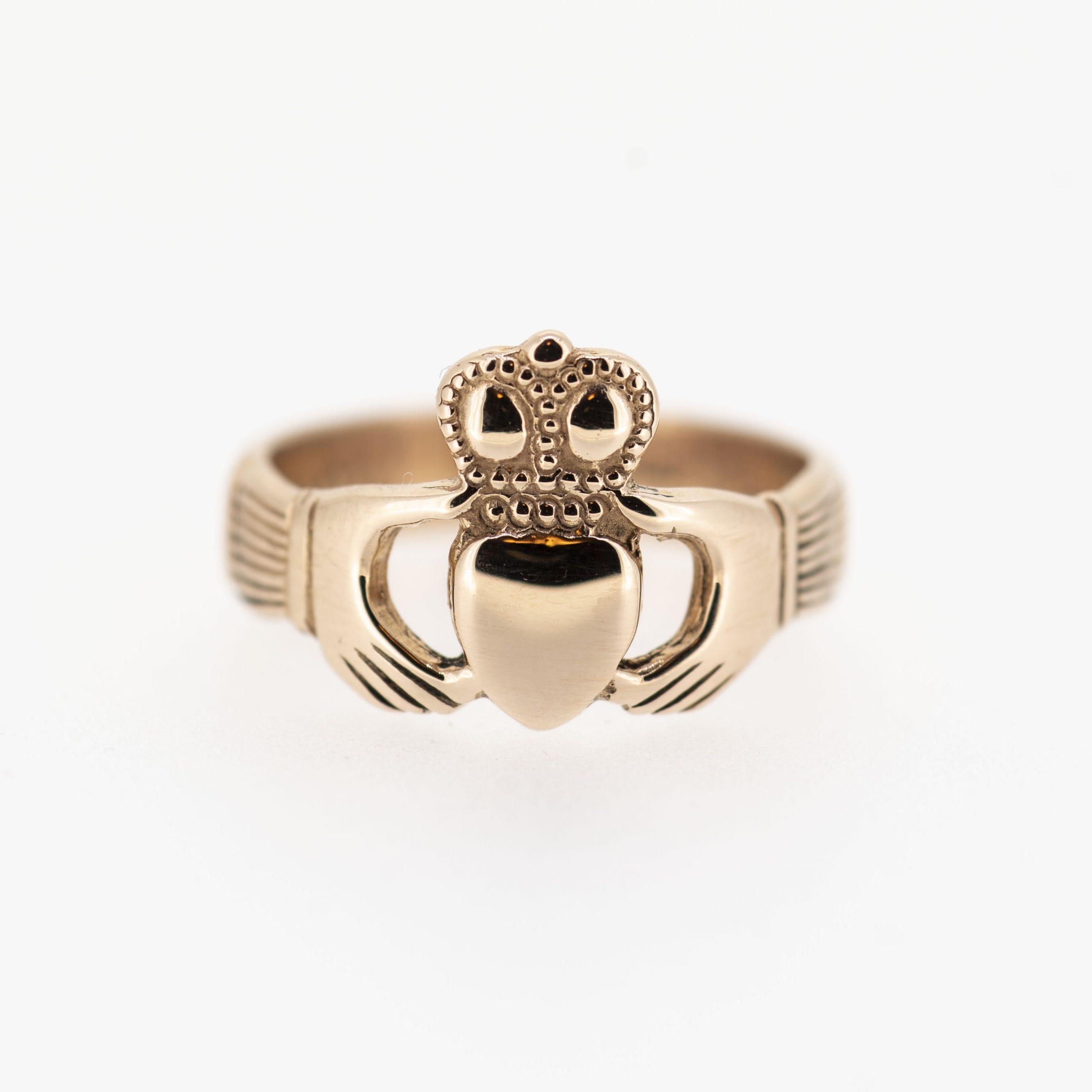 Jewellery Rings Wedding & Engagement Claddagh Rings Irish ring. Claddagh ring Handcrafted in Ireland ladies classic Irish claddagh ring 