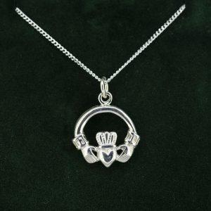 Claddagh Double Sided Necklace