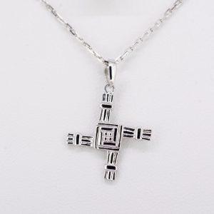 St. Bridget's Cross Necklace