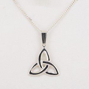Silver Trinity Necklace